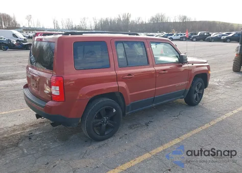 2012 Jeep Patriot Latitude из США, поврежденный, VIN 1C4NJRFB4CD671703